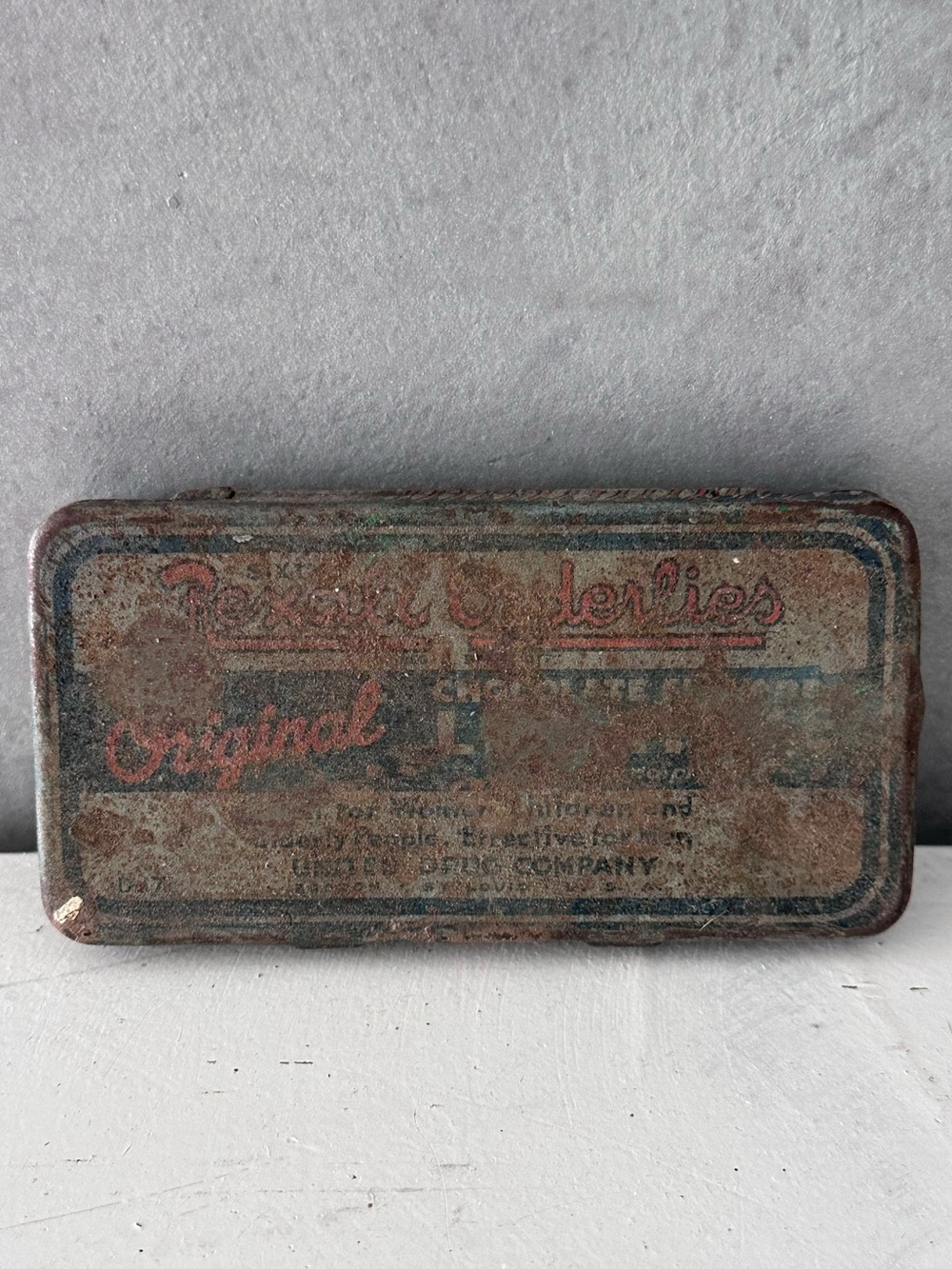 VINTAGE TIN REXALL ORDERLIES